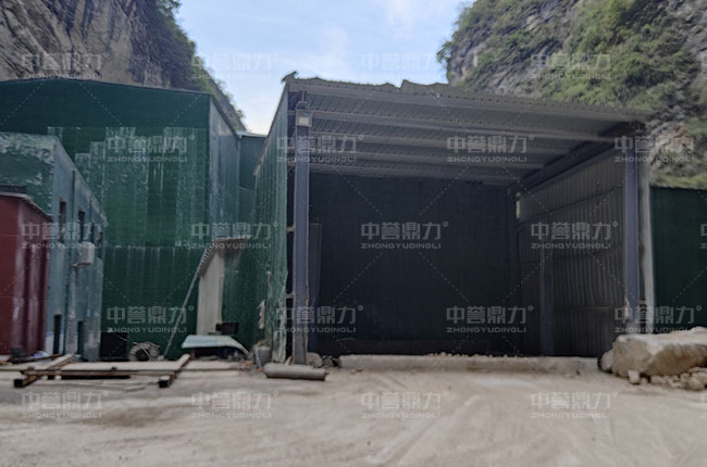 湖北宜勝礦業(yè)時產(chǎn)800噸大型石子生產(chǎn)線